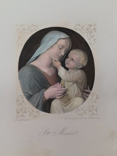 Antica stampa religiosa - religiosa, "sta