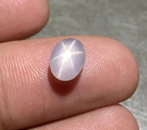 Cabochon ovale zaffiro stella