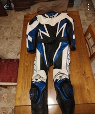 tuta moto pelle divisibile