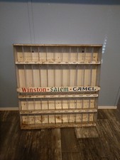 Espositore sigarette stazione di servizio vintage Winston, Salem, Camel Kool GRANDE PATINA