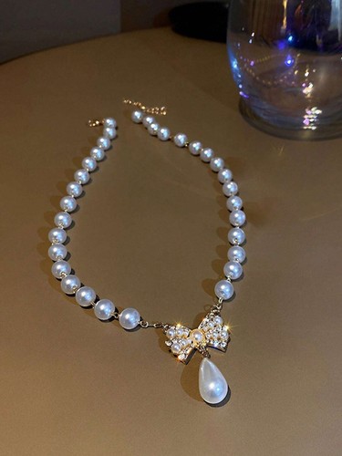 Collana donna brillantini - collana,