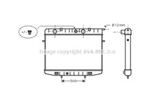 Radiatore Acqua Motore Opel