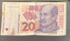 Banconota Croazia 20 kuna 2012 P.-39b BB