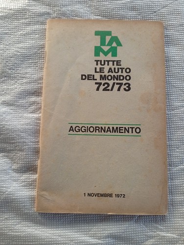 1972 tutte auto - ,
