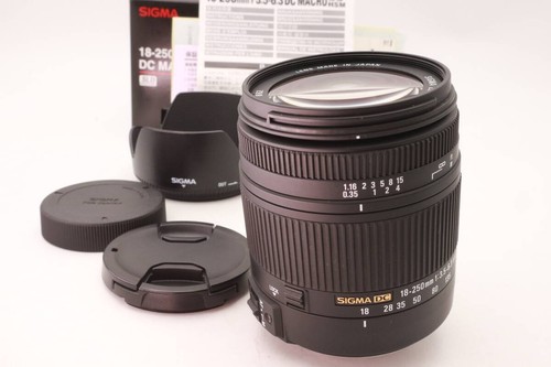 Sigma zoom 250mm - sigma, 18