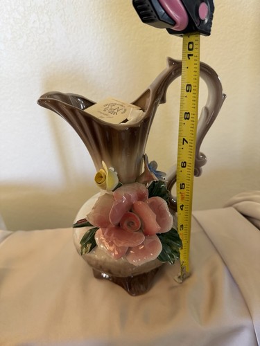 Vaso brocca fiori porcellana