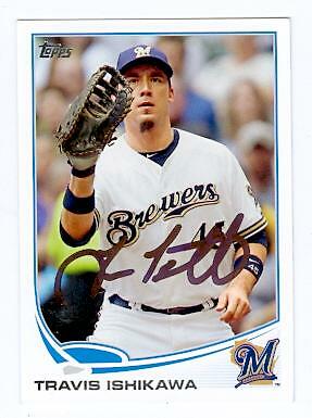 Travis ishikawa autographed - travis,