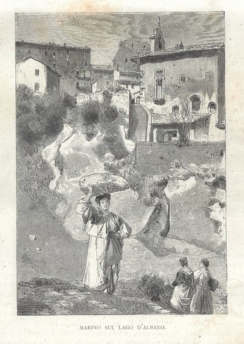 Stampa antica marino sul - antica,