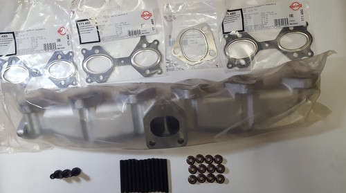 Collettore scarico bmw ghisa - collettore,
