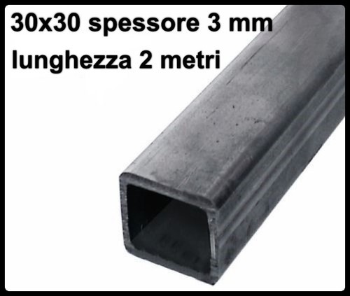 Barra quadrata ferro liscio - quadrata,