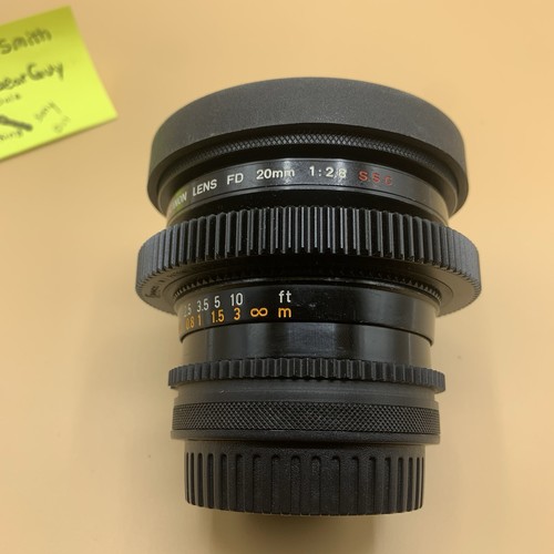 Canon 20mm ssc - ssc, f2.8
