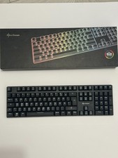 Sharkoon PureWriter RGB Tastiera Meccanica - Nero, Tedesca