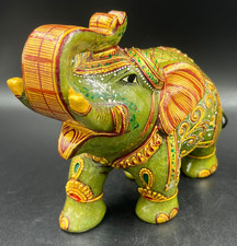 Elefante Intagliato A Mano In