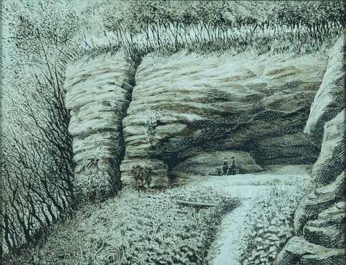 Quadro antico disegno - quadro,