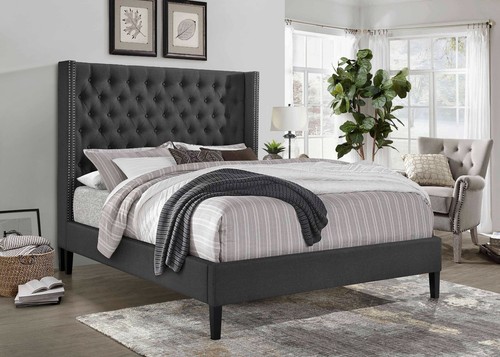 Struttura letto imbottita cal - imbottita,