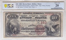 1882 $10 Brown Back Belfast