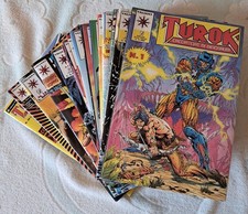 Lotto Turok cacciatore di dinosauri completa 1/20- Valiant - Edizioni Play Press