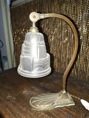 Lampada tavolo art déco - lampada,