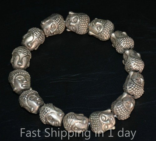 Bracciale catena teste - , di