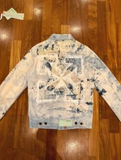 Giacca Denim Off-White Arrow Extreme Bleach