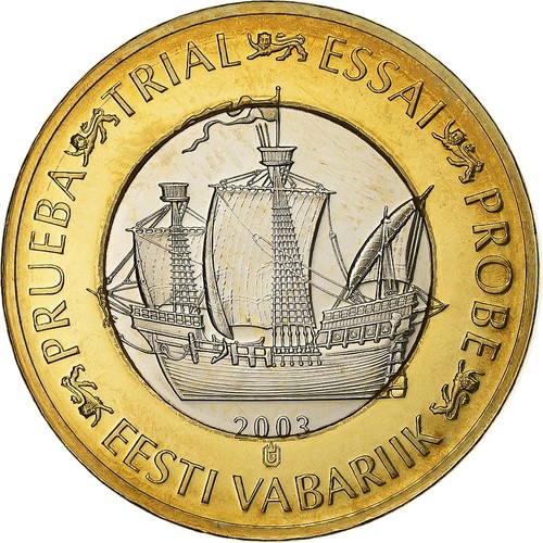 Estonia médaille 1 e - estonia,,