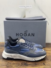 Hogan New Hyperlight Sneaker Pelle Blu   Memory Foam Luxury Hogan Uomo 43