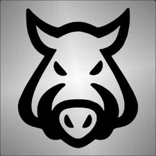 adesivo STICKER  CINGHIALE