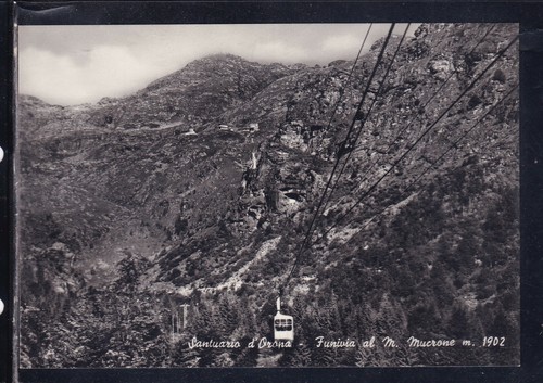 Cartolina santuario oropa - santuario,