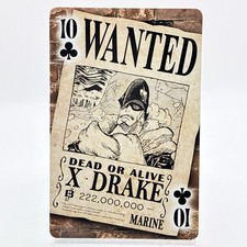 X Drake One Piece Playing Card