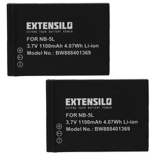 2x Batteria per Canon Digital