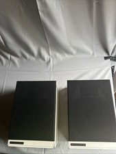 RARO diffusori da scaffale vintage 1988 Mordaunt-Short MS 15 High-End 2 vie bianco