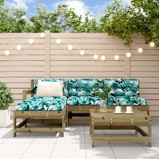 vidaXL Set Salotto da Giardino
