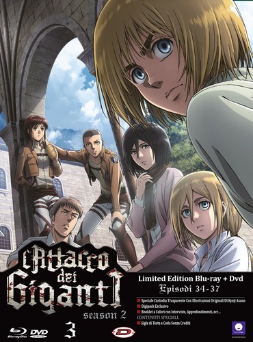 Blu ray attacco dei giganti - blu-ray,