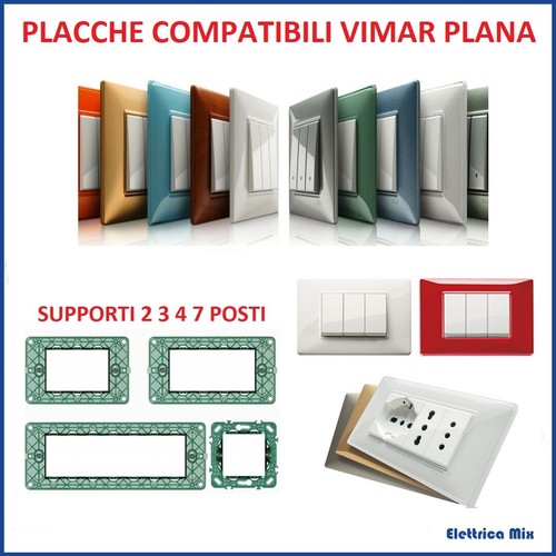 Placche vimar plana - placche, 4