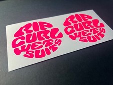 Adesivo decalcomania grafica RIP CURL MUTE PERSONALIZZATE per tavola da surf/auto/camper