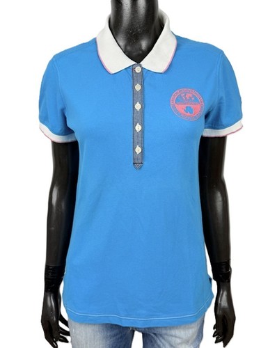 Napapijri polo donna azzurra - polo,
