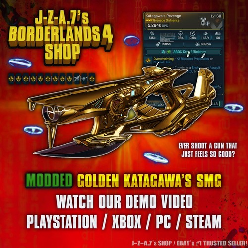 Borderlands modded golden - modded,