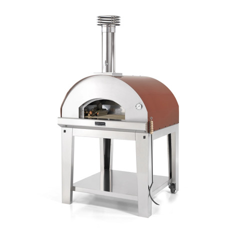 Forno pizza legna con - forno,