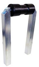 RULLO CENTRALE GRANDE CON TUBO 30*30 RIMORCHIO CARRELLO BARCA