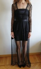 Lalabel abito tulle plisse, marca Pinko, taglia 40