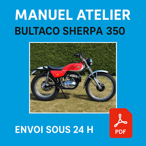 Manuel atelier bultaco - atelier, sherpa
