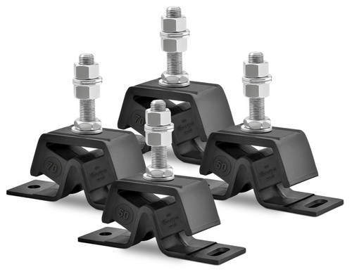 Set supporti motore yanmar 1gm - supporti,