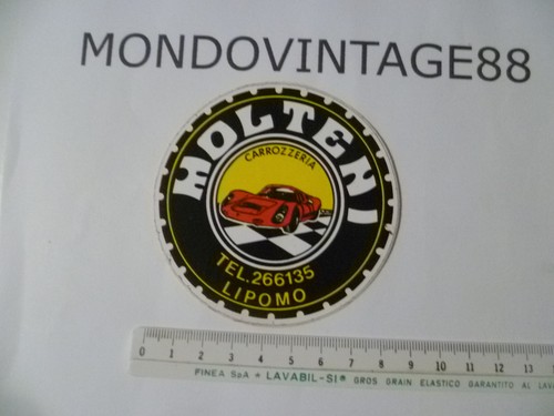 Adesivo vintage molteni - adesivo,