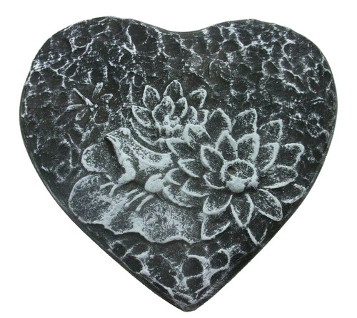 Stampo cuore fiore rana