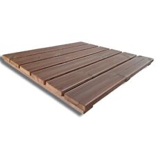 Pedana doccia antiscivolo in legno THERMO WOOD 78x78 cm