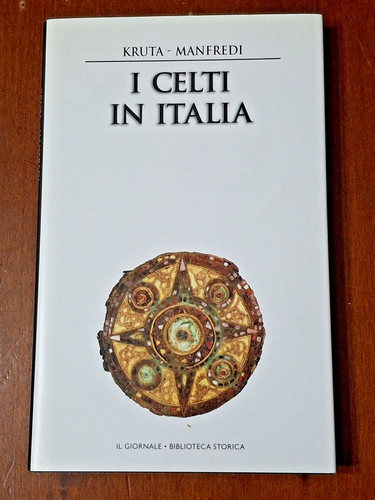 Libro celti italia - libro, in