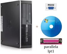 COMPUTER HP 4GB PORTA SERIALE RS-232 E PARALLELA WINDOWS XP PRO 32BIT con CD