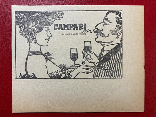 Campari soda drink 5x7 - campari,
