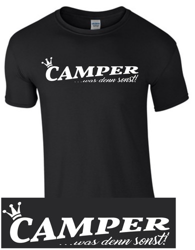 Shirt camper campeggio - t-shirt,