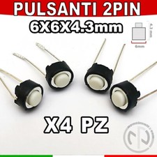 4X Micro pulsante 2 PIN 6x6x4.3 CDJ Pioneer Button  SKRGAED010